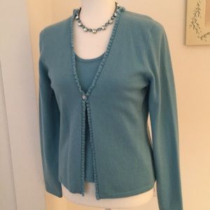 Cashmere sweater set
